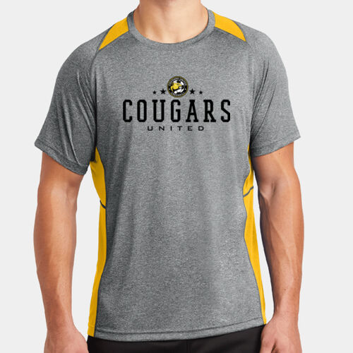 Youth & Adult Heather Colorblock Contender Tee Thumbnail