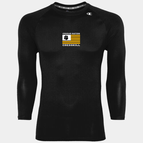 Youth 3/4 Sleeve Compression Tee Thumbnail