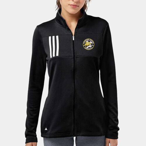 Women's 3-Stripes Double Knit Full-Zip Thumbnail