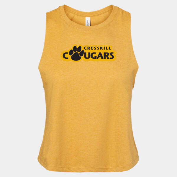 Women's Racerback Crop Tank Thumbnail